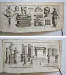 Sainte Bible en latin et en François, avec des notes littérales, critiques et historiques, des préfaces et des dissertations (…).
Tirées du commentaire de Dom Augustin Calmet, Abbé de Senones, de M. l’Abbé De Vence, & des auteurs les plus célèbres ; pour faciliter l’intelligence de l’Écriture Sainte.
Ouvrage enrichi de cartes géographiques & de figures.
Troisième édition, revue, corrigée & augmentée de diverses notes & dissertations nouvelles. - photo