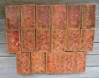 Sainte Bible en latin et en François, avec des notes littérales, critiques et historiques, des préfaces et des dissertations (…).
Tirées du commentaire de Dom Augustin Calmet, Abbé de Senones, de M. l’Abbé De Vence, & des auteurs les plus célèbres ; pour faciliter l’intelligence de l’Écriture Sainte.
Ouvrage enrichi de cartes géographiques & de figures.
Troisième édition, revue, corrigée & augmentée de diverses notes & dissertations nouvelles. - photo