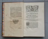 Mémoires de Castelnau sur grand papier - photo