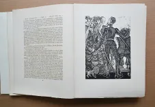 Don Quichotte de La Manche.
Traduction française de Francis de Miomandre – Gravures sur bois de Louis Jou. - photo