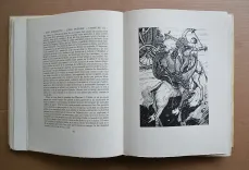 Don Quichotte de La Manche.
Traduction française de Francis de Miomandre – Gravures sur bois de Louis Jou. - photo