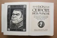 Don Quichotte de La Manche.
Traduction française de Francis de Miomandre – Gravures sur bois de Louis Jou. - photo