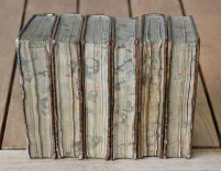 Histoire de l’admirable Don Quichotte de La Manche, traduite de l’espagnol de Michel de Cervantès.
Nouvelle édition. Revue, corrigée & augmentée.
Avec figures d’après les dessins de Coypel, & de Bernard Picard. - photo