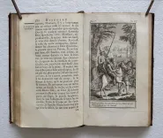 Histoire de l’admirable Don Quichotte de La Manche, traduite de l’espagnol de Michel de Cervantès.
Nouvelle édition. Revue, corrigée & augmentée.
Avec figures d’après les dessins de Coypel, & de Bernard Picard. - photo