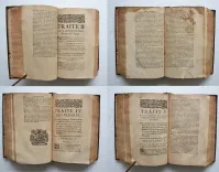 La grande chirurgie de Maistre Guy de Chauliac, médecin de l’université de Montpellier.
Traduite nouvellement en françois, & enrichie de plusieurs remarques, tant de théorie que de pratique, en forme de commentaire.
Par Maistre Simon Mingelousaulx, Médecin Iuré de la ville de Bourdeaux.
Première édition. - photo