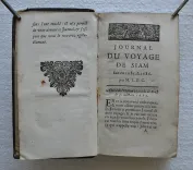 Journal du voyage de Siam fait en 1685 & 1686.
Seconde édition. - photo
