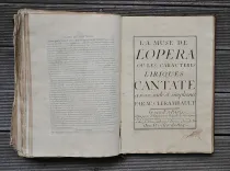 1] [Cantates Françoises à I et II voix. Avec simphonie, et sans simphonie. Livre premier]. - photo