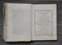1] [Cantates Françoises à I et II voix. Avec simphonie, et sans simphonie. Livre premier]. - photo
