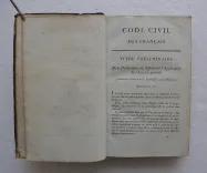 Code civil des français.
Édition originale et seule officielle. - photo