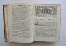 Dictionnaire de l’Académie Françoise. - photo