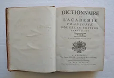 Dictionnaire de l’Académie Françoise. - photo