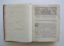 Dictionnaire de l’Académie Françoise. - photo