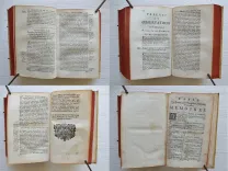 Les Mémoires, contenans l’histoire des Roys Louis XI &Charles VIII, depuis l’an 1464 jusques en 1498.
Reveus & corrigez sur divers manuscrits & anciennes impressions.
Augmentez de plusieurs traictez, contracts, testaments, autres actes, & de diverses observations. Par Denys Godefroy, conseiller, & historiographe du Roy.
Dernière édition, divisée en deux tomes, & enrichie de pourtraits en taille-douce. - photo