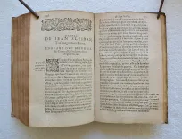 Les Mémoires de Philippe de Commines chevalier, seigneur d’Argenton.
Sur les principaux faicts & gestes de Loys XI & Charles VIII, son fils, Roys de France.
Deux Epistres de Jean Sleidan, avec la vie de l’autheur. Et un ample indice des choses plus remarquables.
Le tout revu & corrigé sur l’édition de Denis Sauvage. - photo