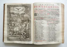Breviarium Romanum ex decreto sacrosancti Concilii Tridentini restitum, S. PII V. Pontificis maximi – Jussu editum, Clementis VIII. & Urbani VIII. Auctoritate recognitum, in quo officia novissima sanctorum. - photo