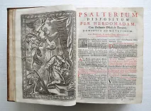 Breviarium Romanum ex decreto sacrosancti Concilii Tridentini restitum, S. PII V. Pontificis maximi – Jussu editum, Clementis VIII. & Urbani VIII. Auctoritate recognitum, in quo officia novissima sanctorum. - photo