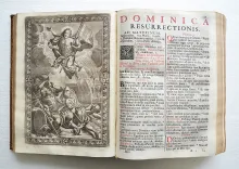 Breviarium Romanum ex decreto sacrosancti Concilii Tridentini restitum, S. PII V. Pontificis maximi – Jussu editum, Clementis VIII. & Urbani VIII. Auctoritate recognitum, in quo officia novissima sanctorum. - photo