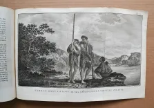 1] Relation des voyages entrepris par ordre de Sa Majesté britannique, actuellement régnante, pou faire des découvertes dans l’hémisphère méridional, et successivement exécutés par le commodore Byron, le capitaine Carteret, le capitaine Wallis & le capitaine Cook, dans les vaisseaux le Dauphin, le Swallow & l’Endeavour. - photo