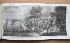 1] Relation des voyages entrepris par ordre de Sa Majesté britannique, actuellement régnante, pou faire des découvertes dans l’hémisphère méridional, et successivement exécutés par le commodore Byron, le capitaine Carteret, le capitaine Wallis & le capitaine Cook, dans les vaisseaux le Dauphin, le Swallow & l’Endeavour. - photo