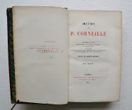 Œuvres.
Nouvelle édition, revue sur les plus anciennes impressions et les autographes. Et augmentée de morceaux inédits, des variantes, de notices, de notes, d’un lexique des mots et locutions remarquables, d’un portrait, d’un fac-simile, etc.
Par M. CH. Marty-Laveaux. - photo
