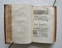Annales de la cour et de Paris, pour les années 1697 & 1698. - photo