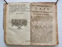 Les coustumes générales du pays et vicomté de Sole [suivi de :] Taxe des droits de justice du pays de Soule. - photo