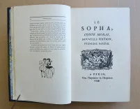 Le Sopha – Conte moral
Édition ornée de cinquante-six bois originaux de Sylvain Sauvage. - photo