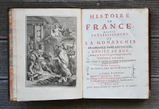 Histoire de France, depuis l’établissement de la monarchie françoise dans les Gaules.
Nouvelle édition, revue, corrigée & augmentée par l’auteur, & enrichie de plusieurs médailles authentiques. - photo