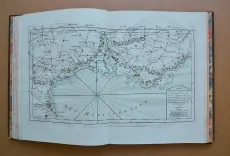 L’indicateur fidèle ou guide des voyageurs, qui enseigne toutes des routes royales et particulières de la France (…)
Contenant toutes des villes, tous le bourgs, villages, hameaux, fermes, châteaux (…)
Accompagné d’un itinéraire instructif et raisonné sur chaque route, qui donne le jour et l’heure du départ, de la dinée et de la couchée tant des cochers par eau, que des carrosses, diligences, et messageries du Royaume (…)
Cinquième édition, corrigée et considérablement augmentée en 1785. - photo