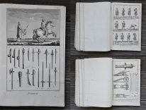 Recueil de planches sur les Sciences, les Arts Libéraux, et les Arts Méchaniques, avec leur explication. - photo