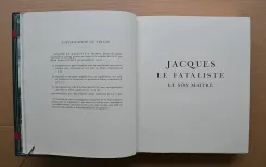 Jacques le fataliste et son maitre. - photo