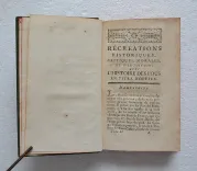 Récréations historiques, critiques, morales et d’érudition ; avec l’histoire des fous en titre d’office. - photo