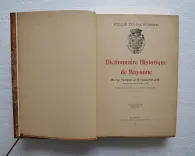 Ville de Bayonne.
Dictionnaire historique de Bayonne.
Ouvrage posthume de M. Édouard Ducéré, bibliothécaire-archiviste de la ville.
Publié par la Commission des Archives Municipales. - photo