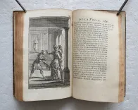 L’éloge de la folie, traduit du latin d’Érasme par M. Gueudeville.
Nouvelle édition revue & corrigée sur le texte de l’édition de Bâle, et ornée de nouvelles figures. Avec des notes. - photo