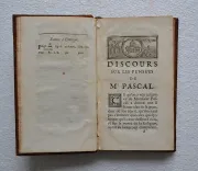 Discours sur les Pensées de M. Pascal, où l’on essaye de faire voir quel estoit son dessein.
Avec un autre discours sur les preuves des livres de Moyse. - photo