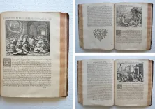 Histoire du vieux et du nouveau Testament, représentée avec des figures & des explications édifiantes, tirées des Saints Pères, pour régler les mœurs dans sortes de conditions.
Par feu Monsieur Le Maître de Sacy, sous le nom du Sieur de Royaumont, prieur de Sombreval. - photo