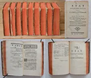 État politique actuel de l’Angleterre, ou lettres sur les écrits publics de la nation angloise relativement aux circonstances présentes. - photo