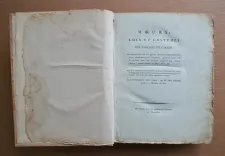 Encyclopédie des voyages contenant l’abrégé historique des mœurs, usages, habitudes domestiques, religion, fêtes, supplices, funérailles, sciences, arts, commerce de tous les peuples.
Et la collection complète des costumes, civils, militaires, religieux, dignitaires, de tous les peuples, dessinés d’après nature, gravés avec soin, et coloriés à l’aquarelle.
Par M. J. Grasset Saint Sauveur ci devant vice consul de France en Hongrie, et auteur des costumes civils actuels de tous les peuples connus et dont la première édition vient d’être terminée.
La partie littéraire est rédigée par M. Jean-François Cornu, homme de loi. - photo