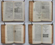 Trattato dell’oratione, & de la meditatione, nel quale si tratta de principali misteri della fede nostra, con altre cose di molto profitto al Christiano.
Composto per il R. Padre Luigi di Granata, dell’ordine de Padri Predicatori, et nuovamente tradotto dallo spagnuolo in italiano, per l’eccellente medico M. Vincenzo Buondi Mantouano. - photo