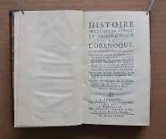 Histoire Naturelle, Civile et Géographique de l’Orénoque. Et des principales Rivières qui s’y jettent. Dans laquelle on traite du Gouvernement, des usages & des coûtumes des Indiens qui l’habitent, des animaux, des arbres, des fruits, des résines, des herbes & des racines médicinales qui naissent dans le Païs. On y a joint le détail de plusieurs Conversions remarquables & édifiantes. Par le Père Joseph Gumilla, de la Compagnie de Jésus, Supérieur des Missions de l’Orénoque. Traduite de l’Espagnol sur la seconde édition, par M. Eidous.‎ - photo