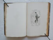 Le songe d’une nuit d’hiver / Pantomime inédite.
Dix compositions de Jules Chéret, gravées à l’eau-forte par Bracquemond. - photo