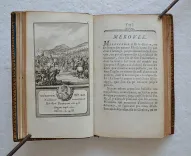 Iconologie historique et généalogique des rois de France, dédiée au roi. Première race.
Abrégé historique et portatif des principaux faits des rois mérovingiens ; ouvrage indispensable pour l’étude de l’histoire, & nécessaire pour l’intelligence des estampes de l’iconologie & généalogie de la première race de nos rois. - photo