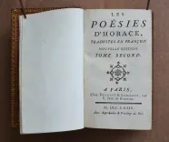 Les poésies, traduites en François. Nouvelle édition. - photo