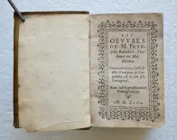 La Sainte Bible en latin et en françois, avec des notes littérales pour l’intelligence des endroits les plus difficiles.
Et la concorde des quatre évangélistes.
Divisé en trois tomes, avec un quatrième tome, contenant les livres apocryphes de l’Ancien Testament, en latin & en françois, & plusieurs autres pièces.
Des dissertations sur l’Écriture Sainte : une explication des noms hébreux, des traités & des tables de chronologie & de géographie, enrichies de figures & de nouvelles cartes, & plusieurs tables des matières. - photo