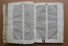 Agonis senensi super quarta folio en primi Avicenne preclara expositio cum annotationibus Jacobi de Partibus [suive de :] [Galien] / Expositio Jacobi de Forlivio super libros legnicum questionibus eiusdem (…). - photo