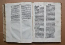 Agonis senensi super quarta folio en primi Avicenne preclara expositio cum annotationibus Jacobi de Partibus [suive de :] [Galien] / Expositio Jacobi de Forlivio super libros legnicum questionibus eiusdem (…). - photo