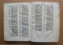 Agonis senensi super quarta folio en primi Avicenne preclara expositio cum annotationibus Jacobi de Partibus [suive de :] [Galien] / Expositio Jacobi de Forlivio super libros legnicum questionibus eiusdem (…). - photo