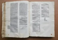 Agonis senensi super quarta folio en primi Avicenne preclara expositio cum annotationibus Jacobi de Partibus [suive de :] [Galien] / Expositio Jacobi de Forlivio super libros legnicum questionibus eiusdem (…). - photo