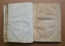 Agonis senensi super quarta folio en primi Avicenne preclara expositio cum annotationibus Jacobi de Partibus [suive de :] [Galien] / Expositio Jacobi de Forlivio super libros legnicum questionibus eiusdem (…). - photo