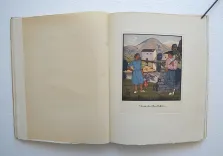 Le mariage basque.
Illustré de huit eaux-fortes en couleurs gravées en deux planches par André Lambert, d’après les aquarelles de Ramiro Arrue.
Ornements typographiques dessinés par R. Arrue, gravés sur bois par A. Lambert. - photo